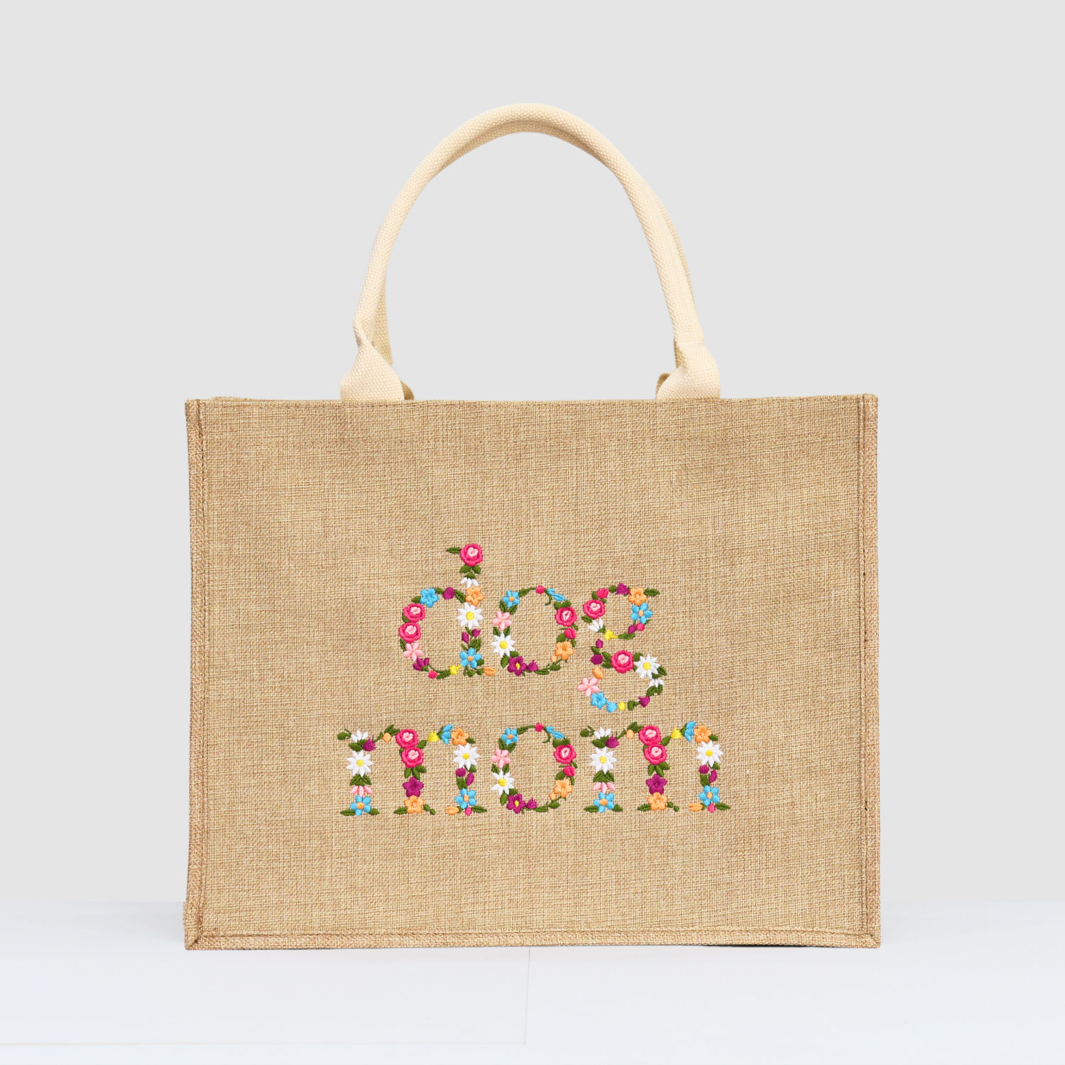 Customized Jute Tote Gift Bag for Dogs — Jazz's Wonderland